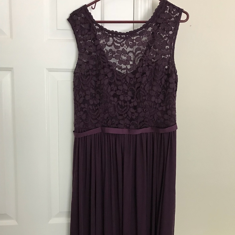 David’s Bridal gown